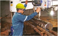 Header drilling