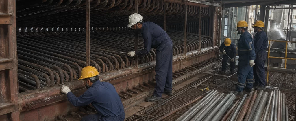 Boiler Maintenance and Tube Inspection