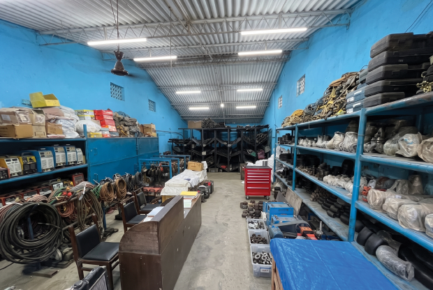 Spare Parts and Equipment Storage